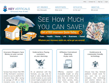 Tablet Screenshot of keyverticals.com
